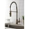 Gourmetier LS877CTLAB Single-Handle Pre-Rinse Kitchen Faucet, Antique Brass LS877CTLAB - alternate 3